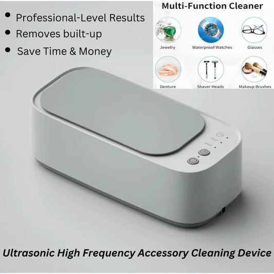 Ultrasonic High Frequency Accessory Cleaning Device